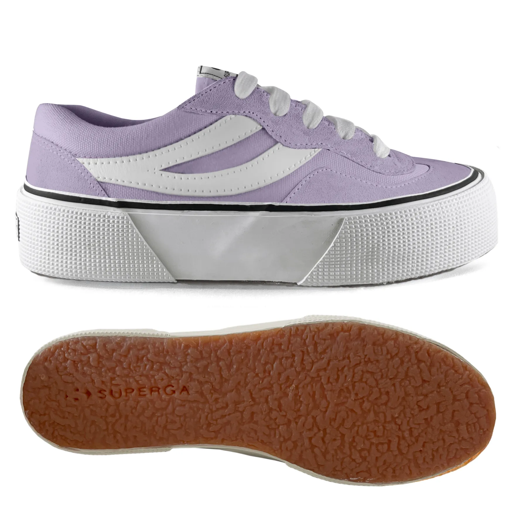 Superga color block platform online