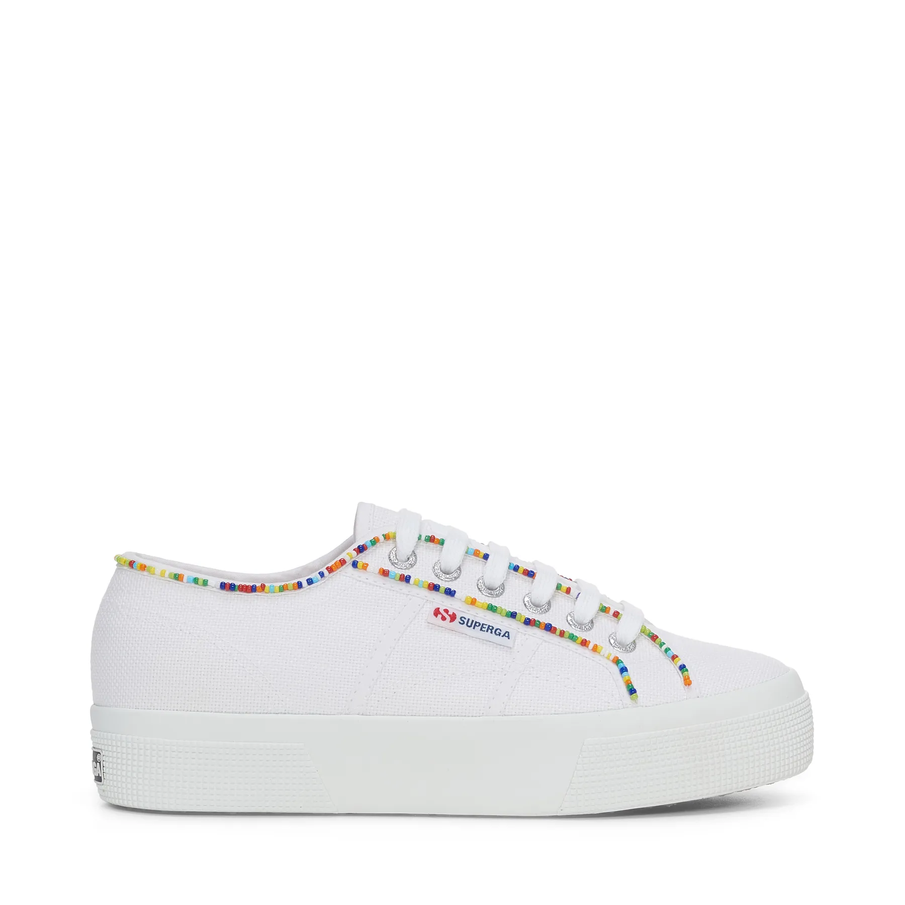 2740 Multicolor Beads Kad n Beyaz Sneaker S4131FW ATR SP Superga Turkiye