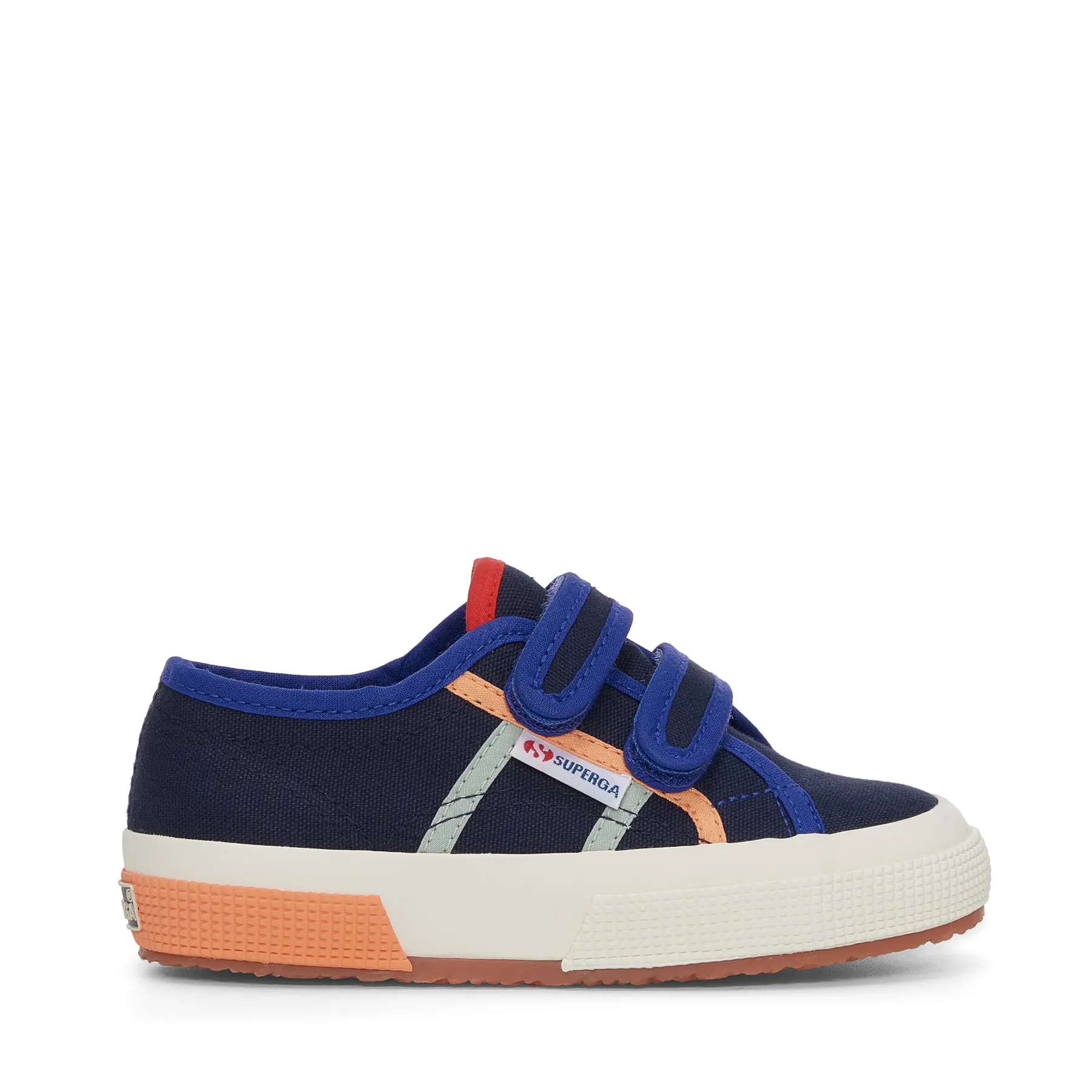 2750 Kids Straps Colorblocking Cocuk Unisex Lacivert Bileksiz Sneaker S81421W AEF SP Superga Turkiye
