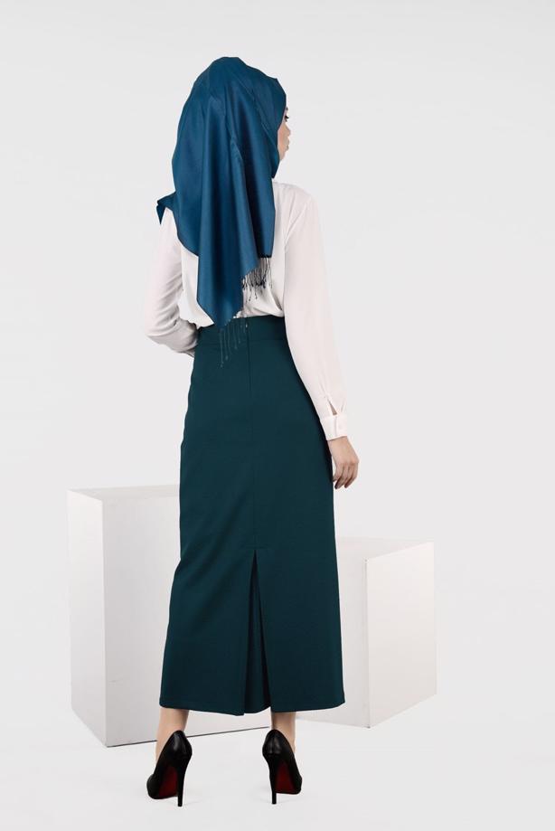 JUPE A HAUTE TAILLE AVEC POCHE TRENDTESETTUR