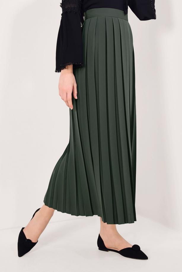 Long khaki skirts 2019 best sale