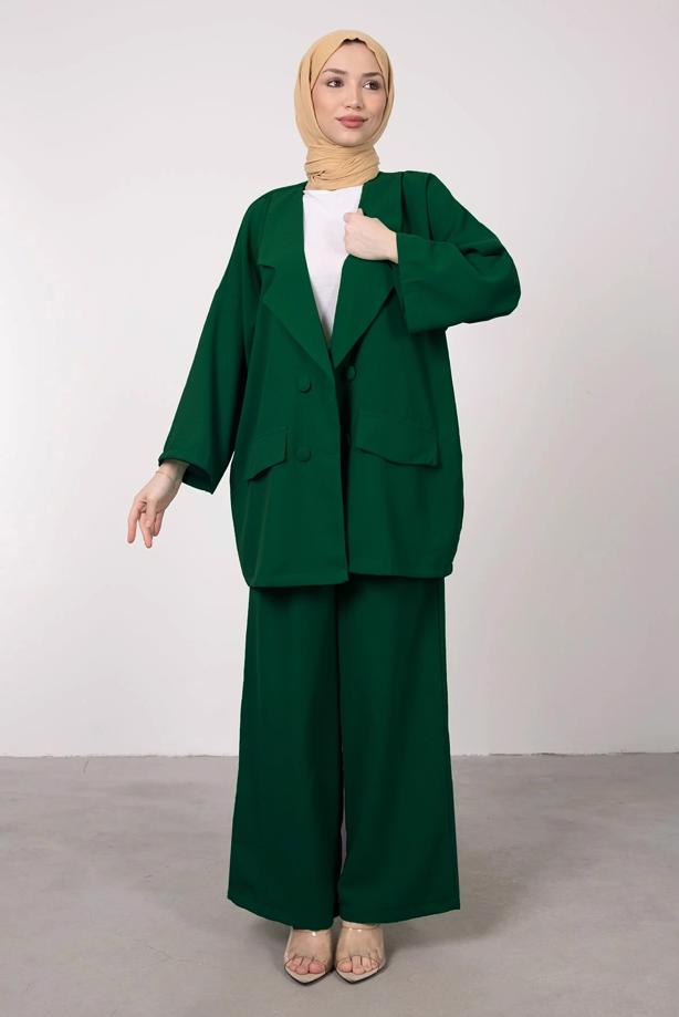 Green Women Shawl Lapel Jacket+Pants Women Business Suits Women Pantsuit  Office Uniform Style Female Trouser Suit Custom Made - AliExpress