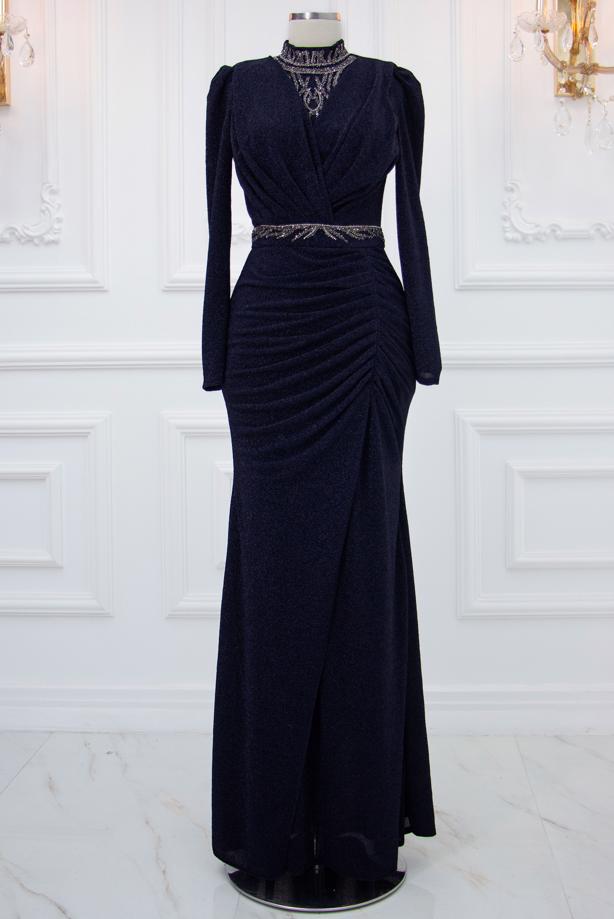 ROBE DE SOIRÉE AVEC GEMME T 1753 | TRENDTESETTÜR